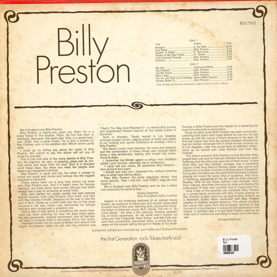 Billy Preston - Soul