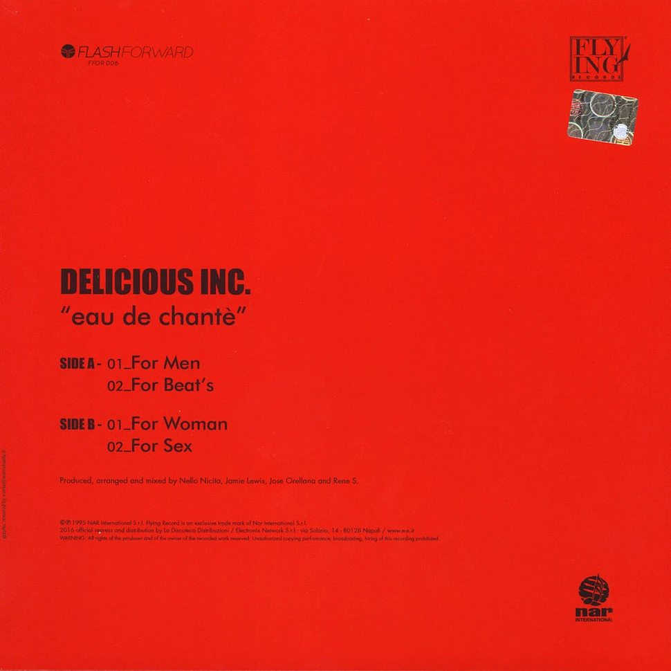 Delicious Inc - Eau De Chante Black Vinyl Edition
