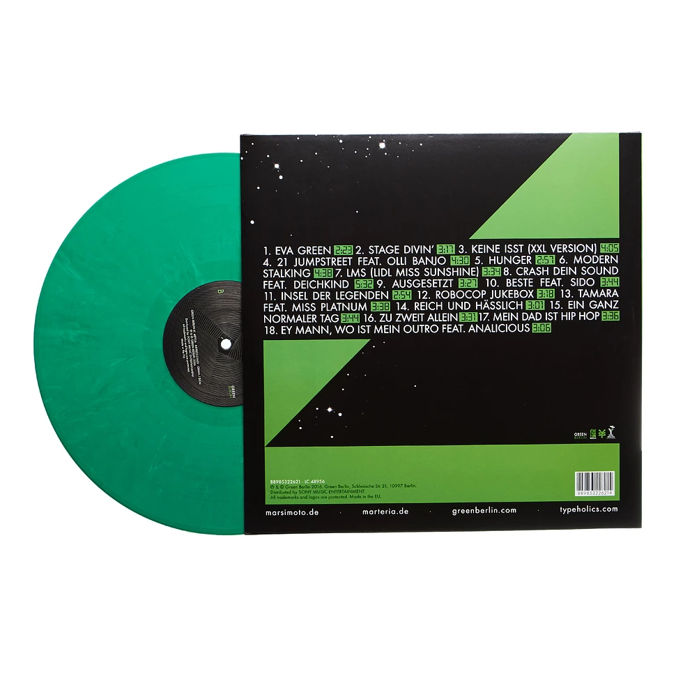 Marsimoto - Zu Zweit Allein Green Vinyl Edition