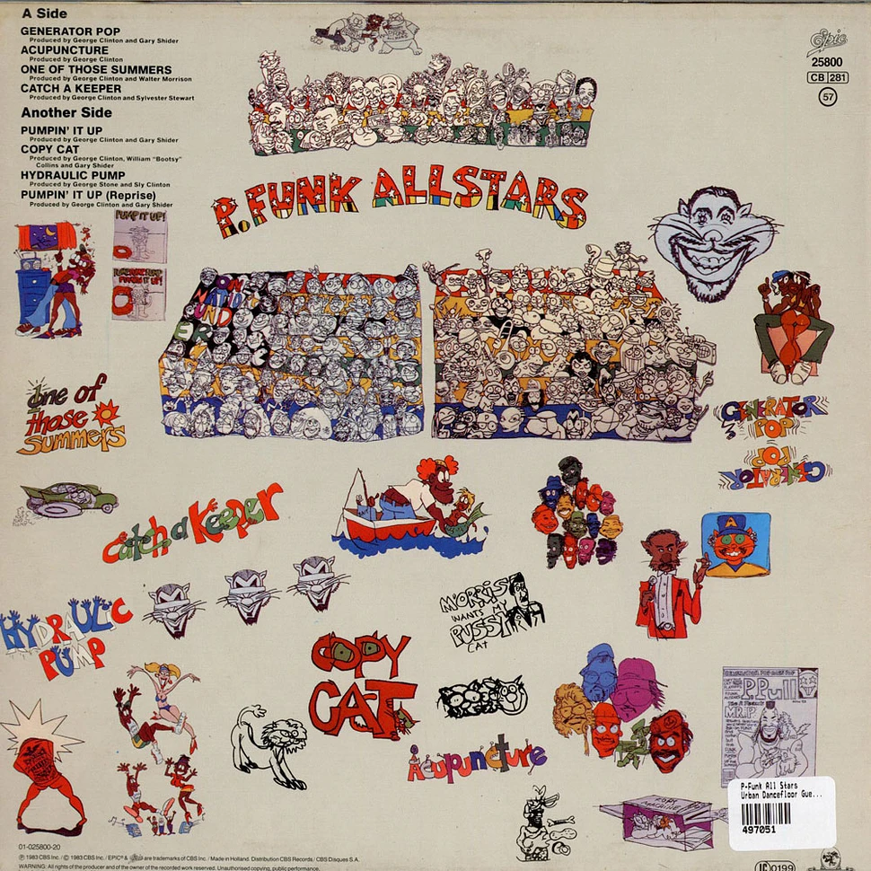 P-Funk All Stars - Urban Dancefloor Guerillas