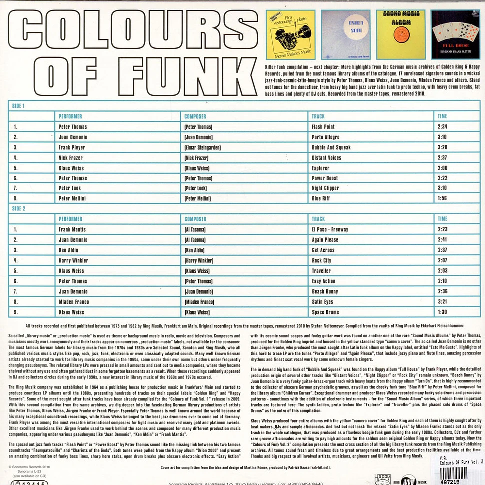 V.A. - Colours Of Funk Vol. 2