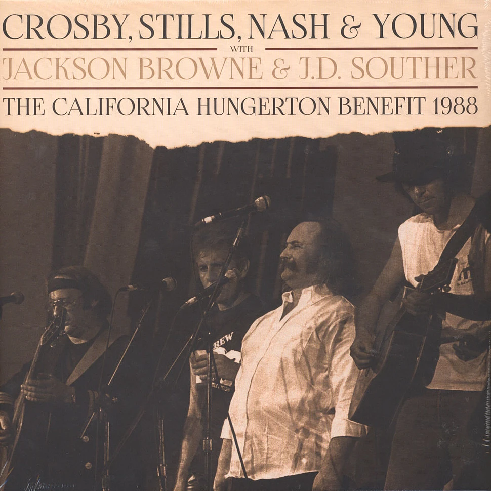Crosby, Stills, Nash & Young - California Hungerton Benefit