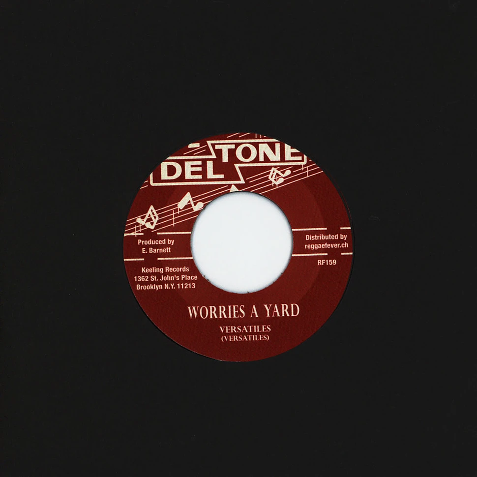The Versatiles / Milton Boothe - Worries A Yard / Yield Not To Temptation