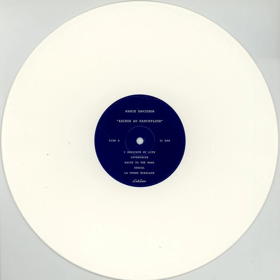 Marie Davidson - Adieux Au Dancefloor White Vinyl Edition