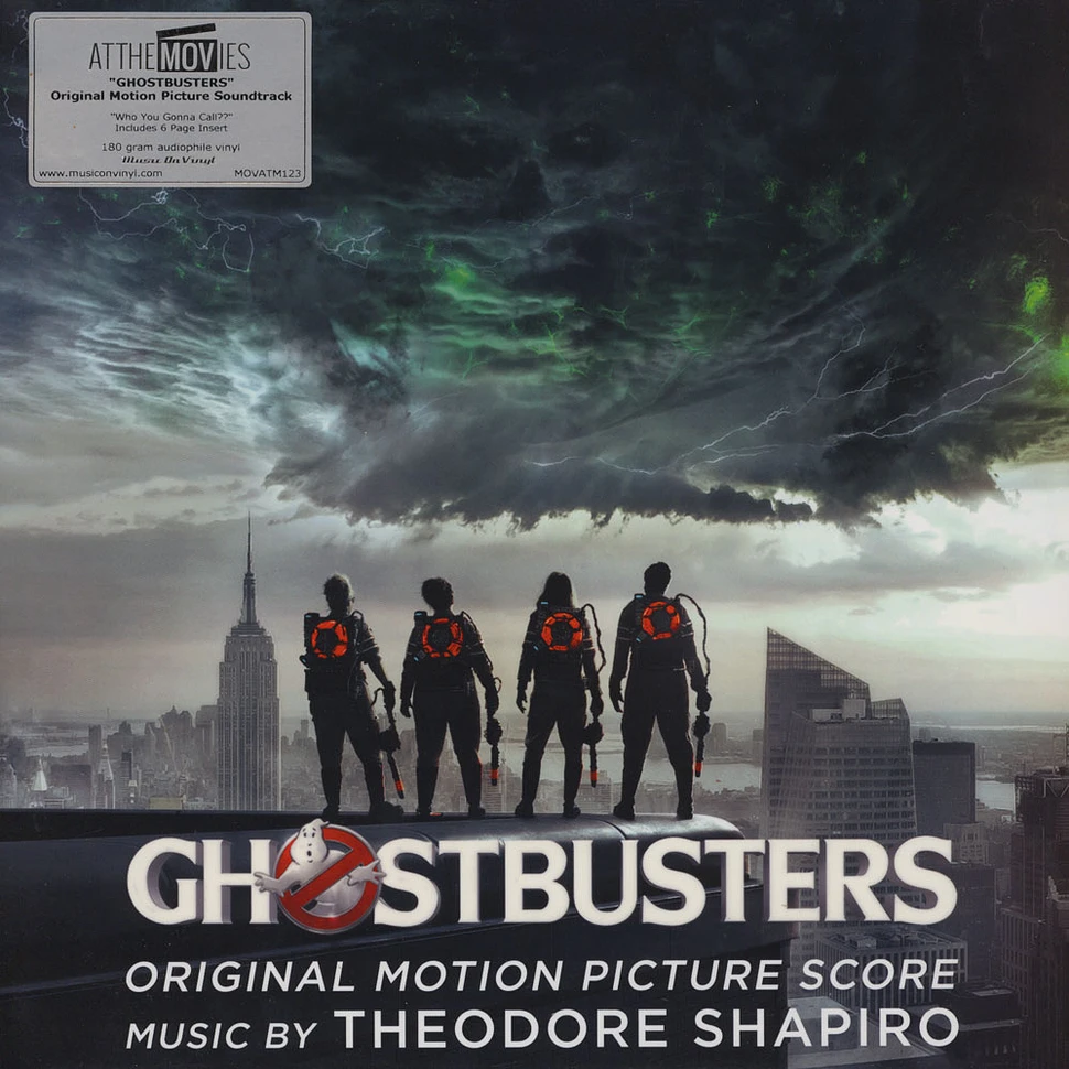 Theodore Shapiro - OST Ghostbusters (2016) Black Vinyl Edition