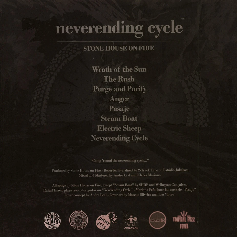 Stone House On Fire - Neverending Cycle Black Vinyl Edition