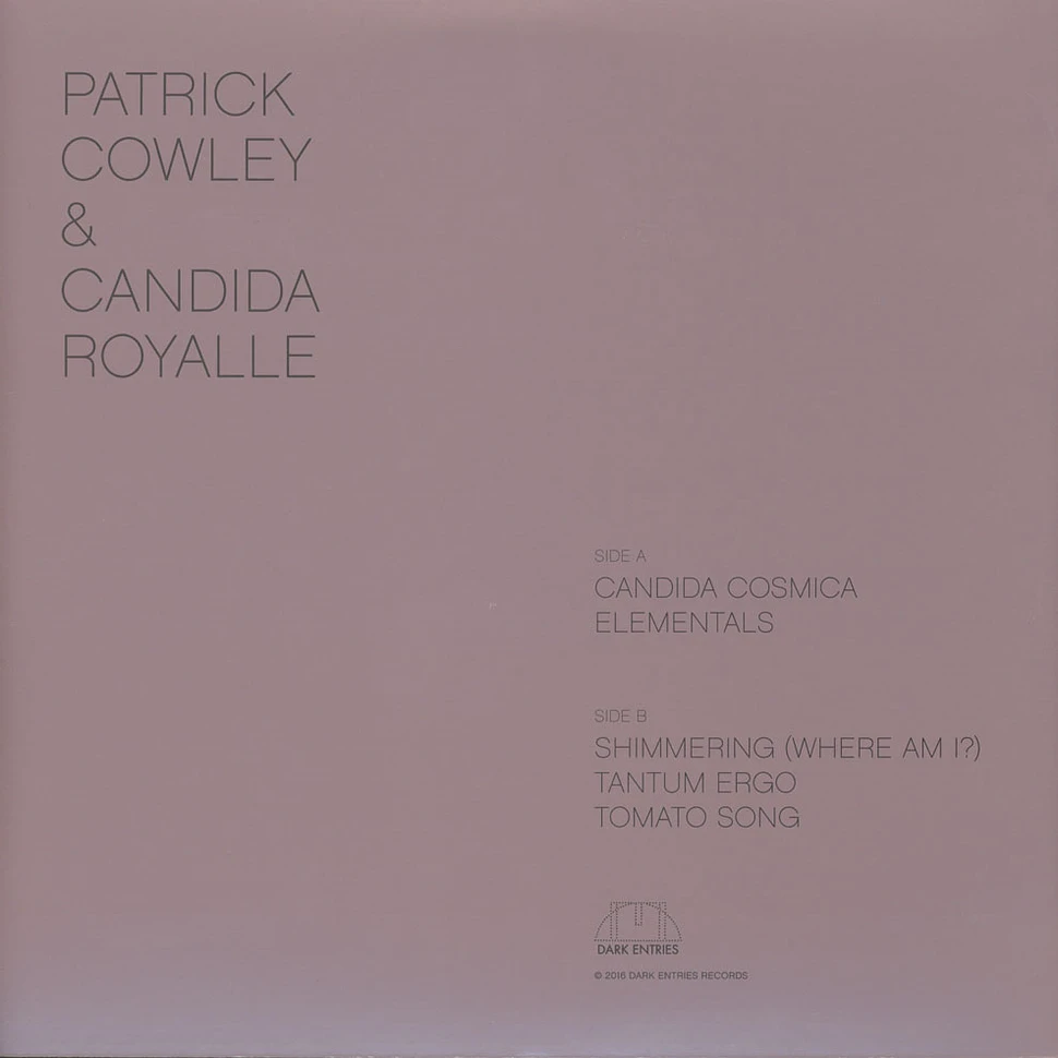Patrick Cowley & Candida Royalle - Candida Cosmica