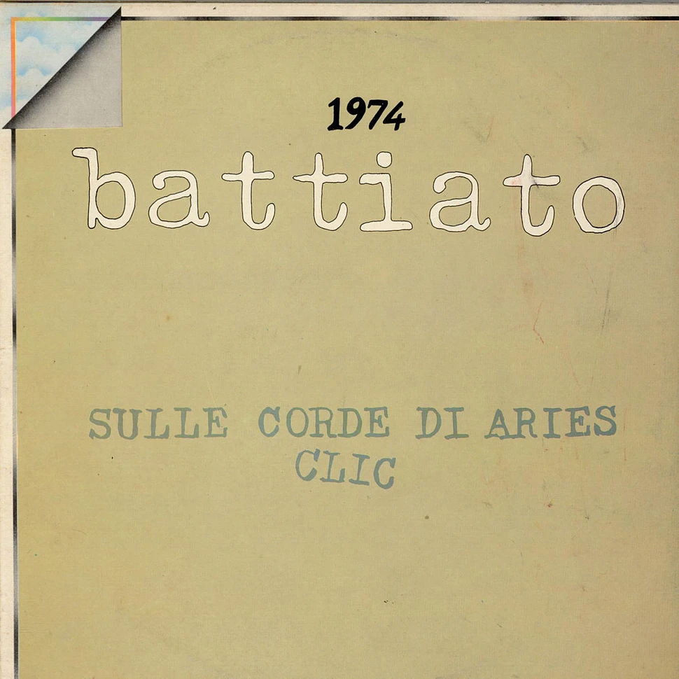 Franco Battiato - 1974 Sulle Corde Di Aries / Clic