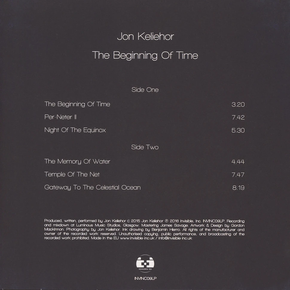 Jon Keliehor - The Beginning Of Time