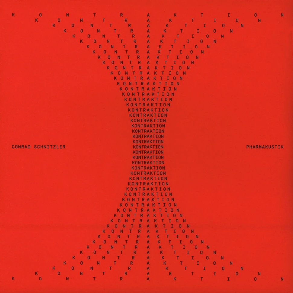 Conrad Schnitzler & Pharmakustik - Kontraktion Black Vinyl Edition