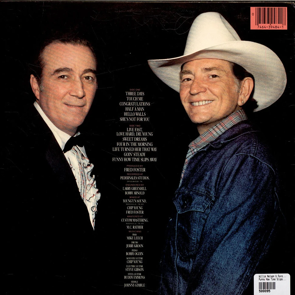 Willie Nelson And Faron Young - Funny How Time Slips Away