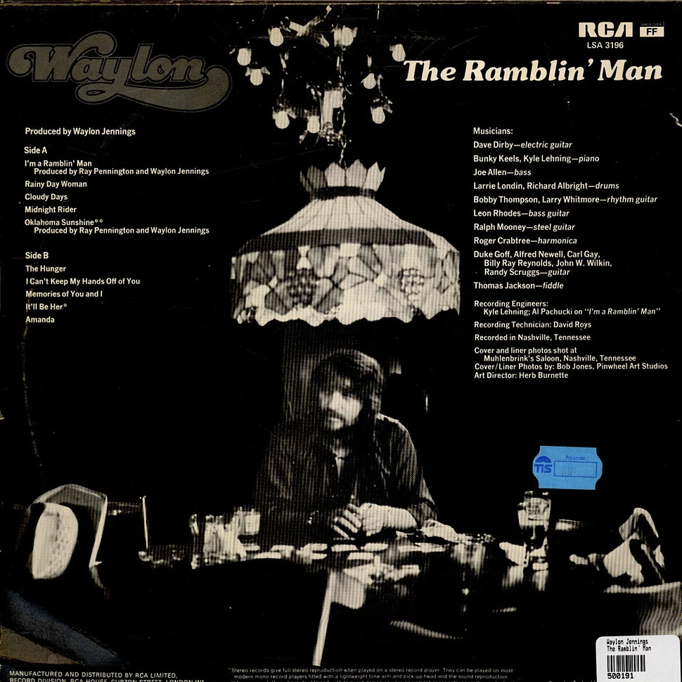 Waylon Jennings - Waylon The Ramblin' Man