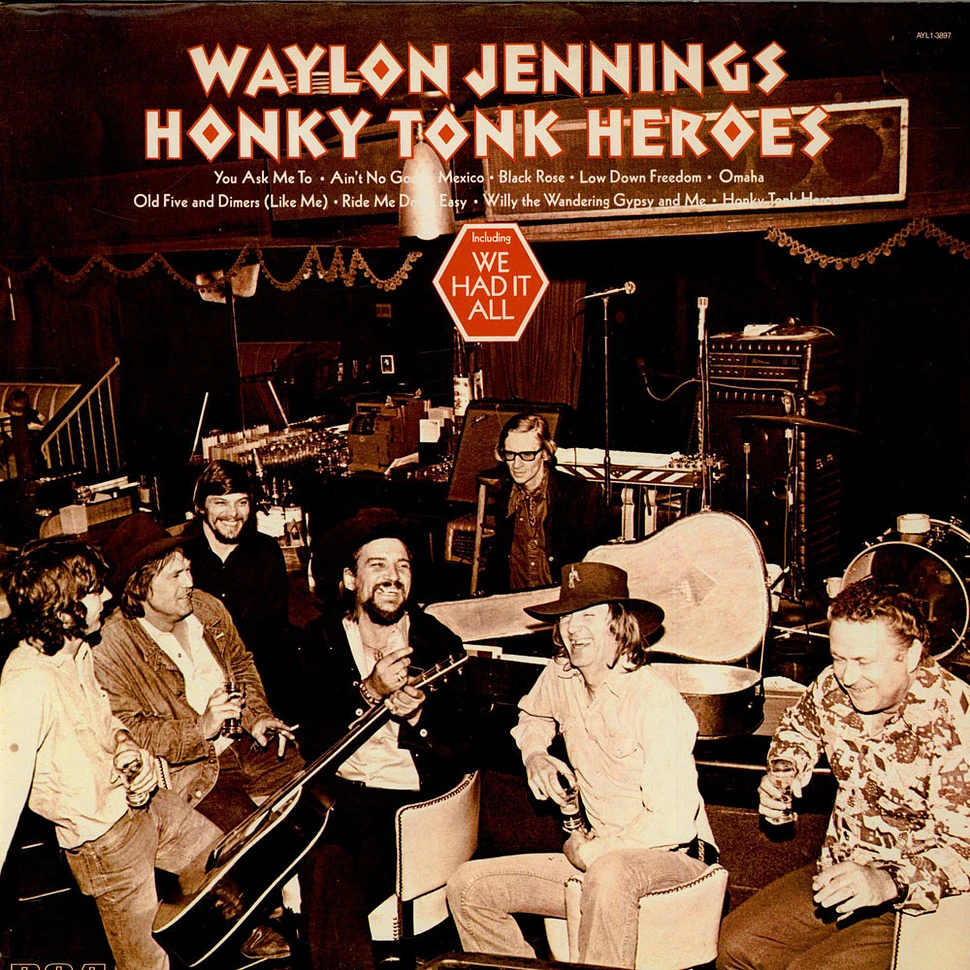 Waylon Jennings - Honky Tonk Heroes