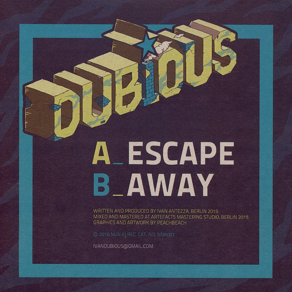 Ivan Dubious - Escape / Away