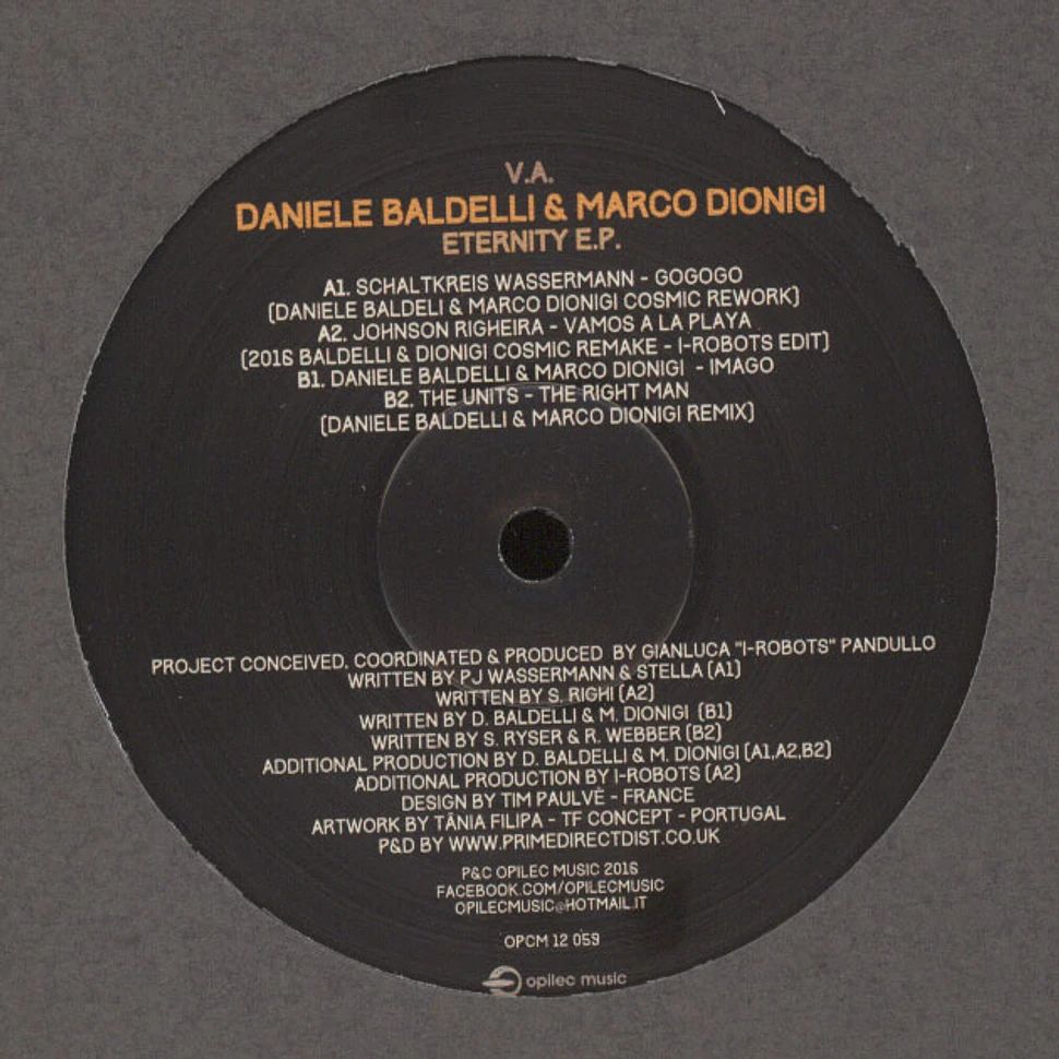 V.A. - Daniele Baldelli & Marco Dionigi present Eternity EP