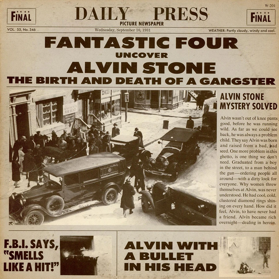 Fantastic Four - Alvin Stone (The Birth And Death Of A Gangster)