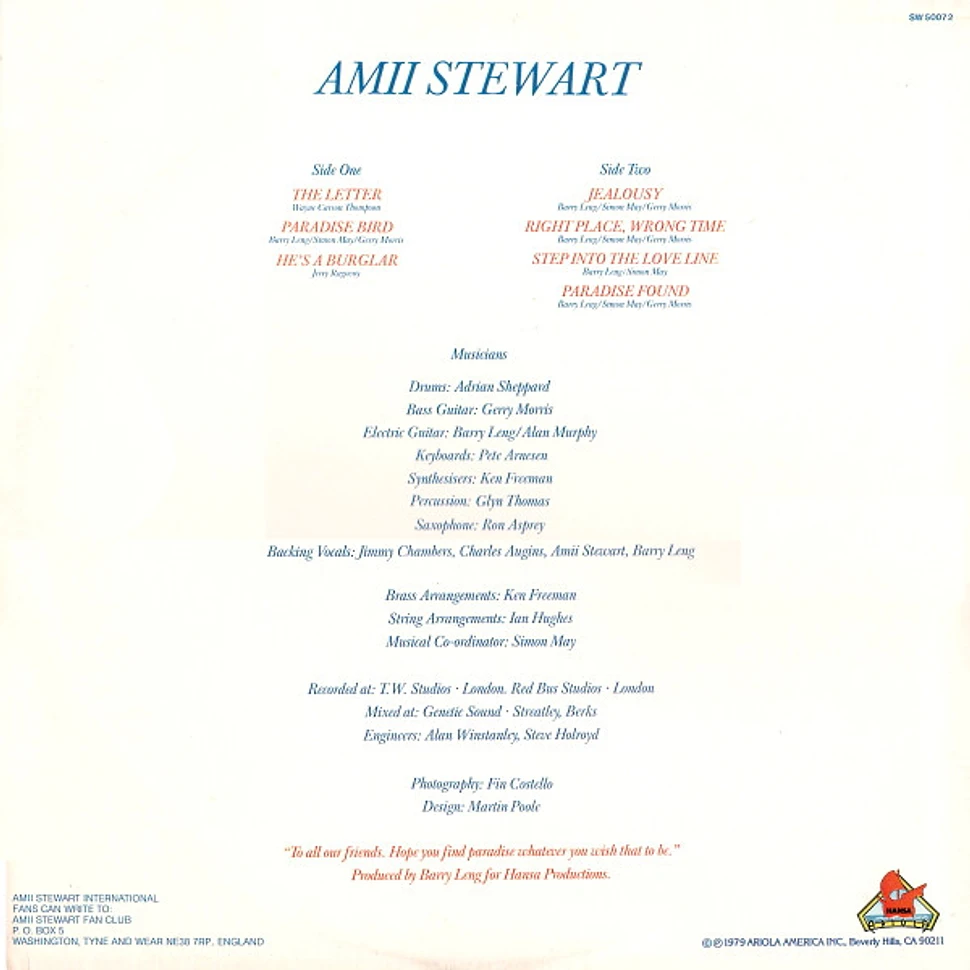 Amii Stewart - Paradise Bird