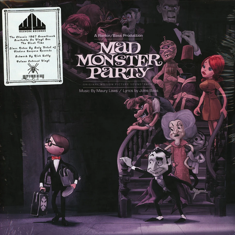 V.A. - OST Mad Monster Party Pink & Yellow Swirl Vinyl Edition