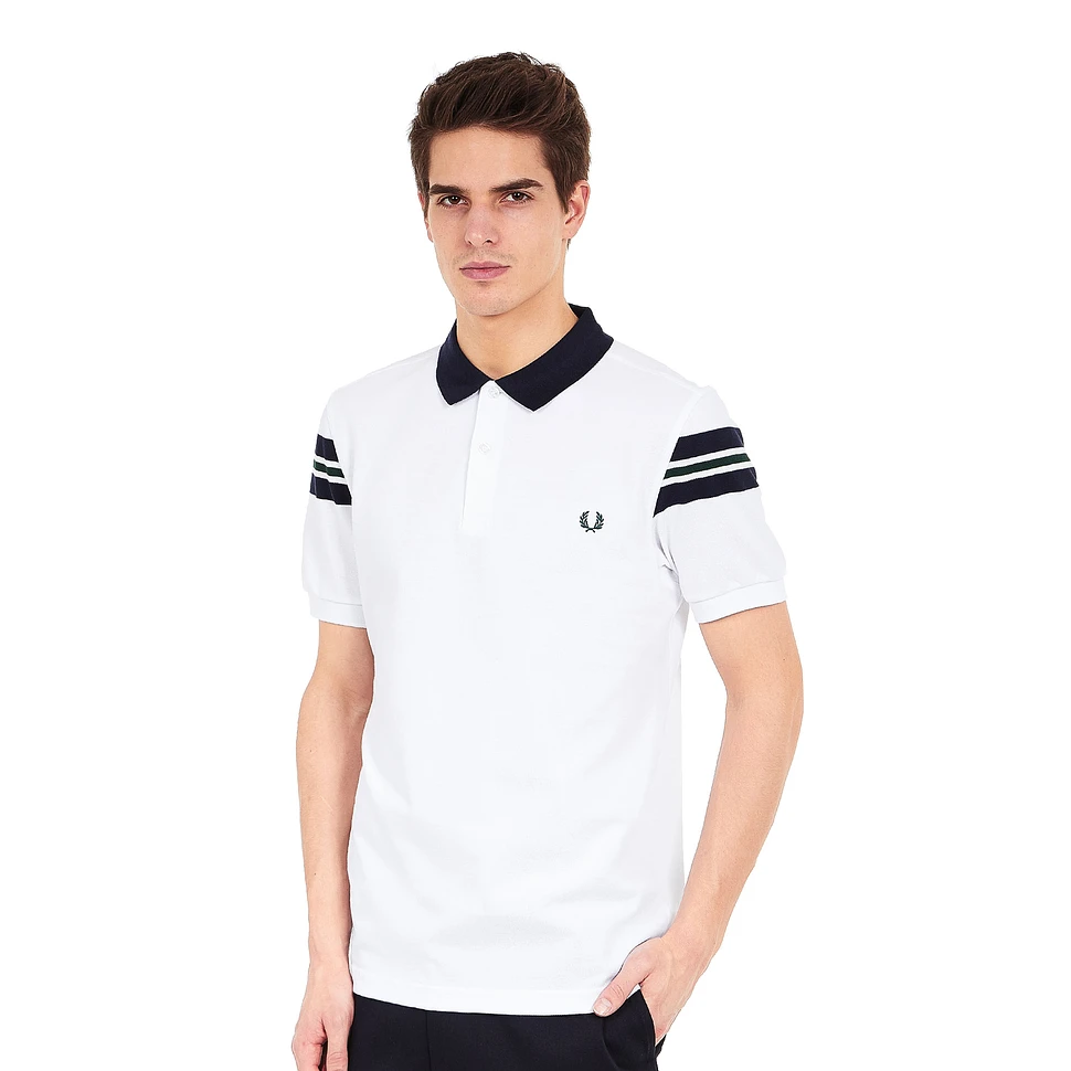 Fred Perry - Bomber Sleeve Pique Polo Shirt