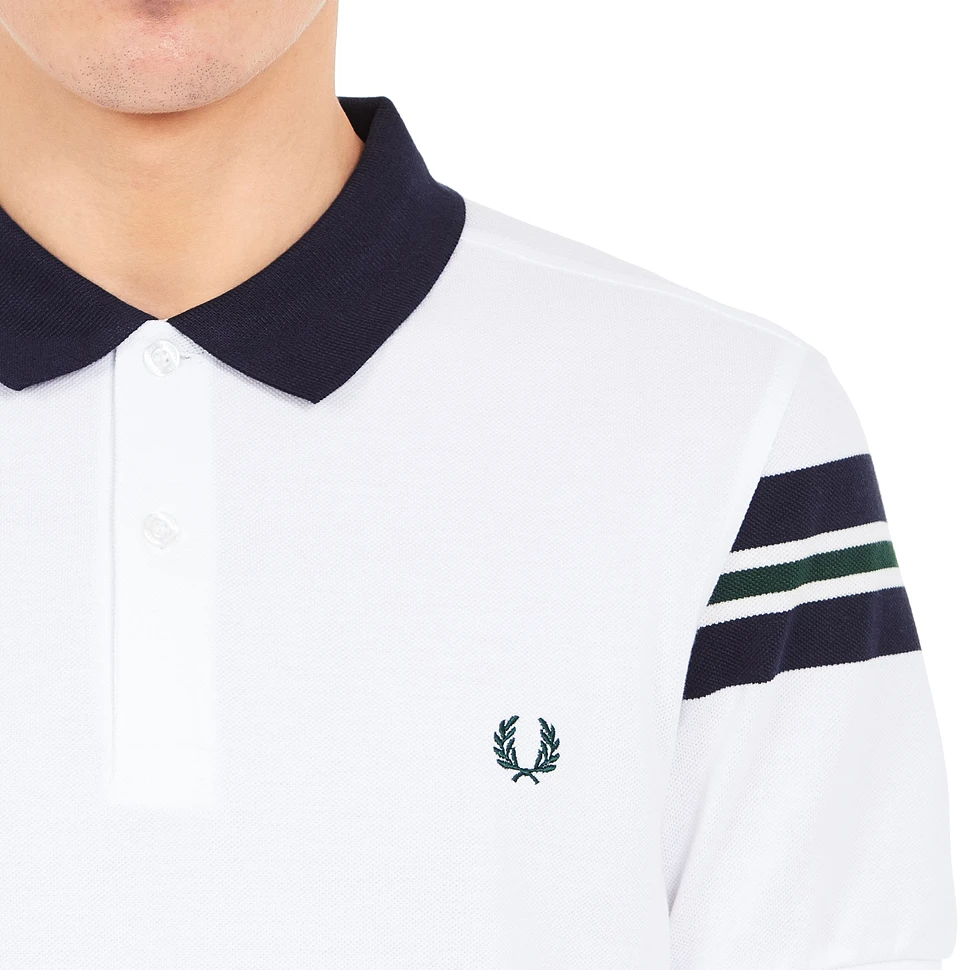 Fred Perry - Bomber Sleeve Pique Polo Shirt