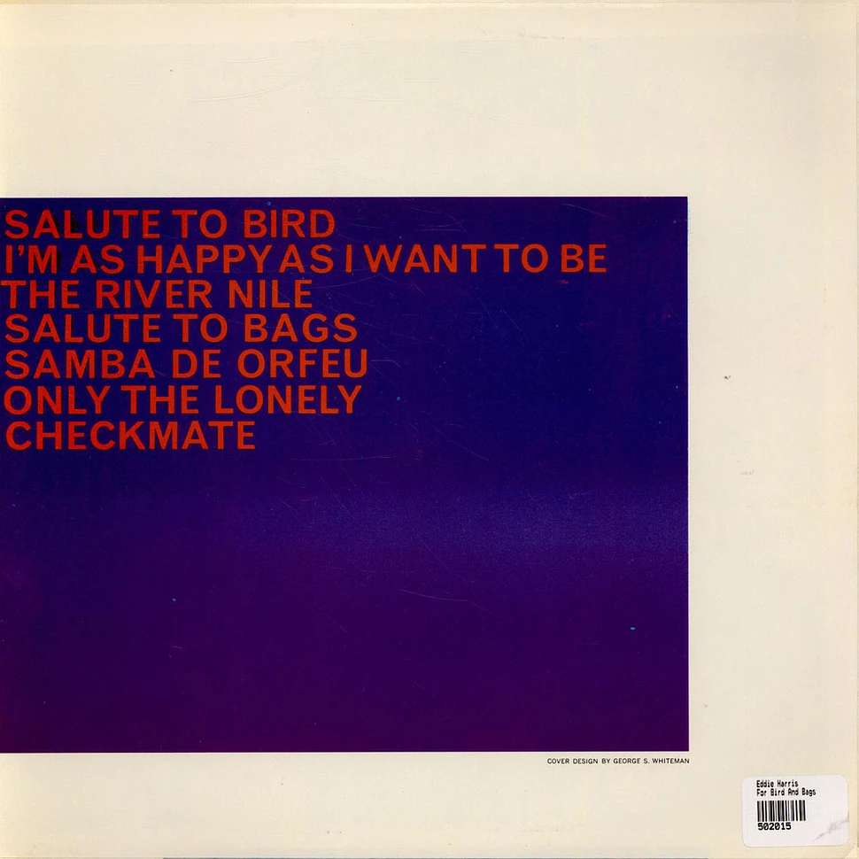 Eddie Harris - For Bird And Bags