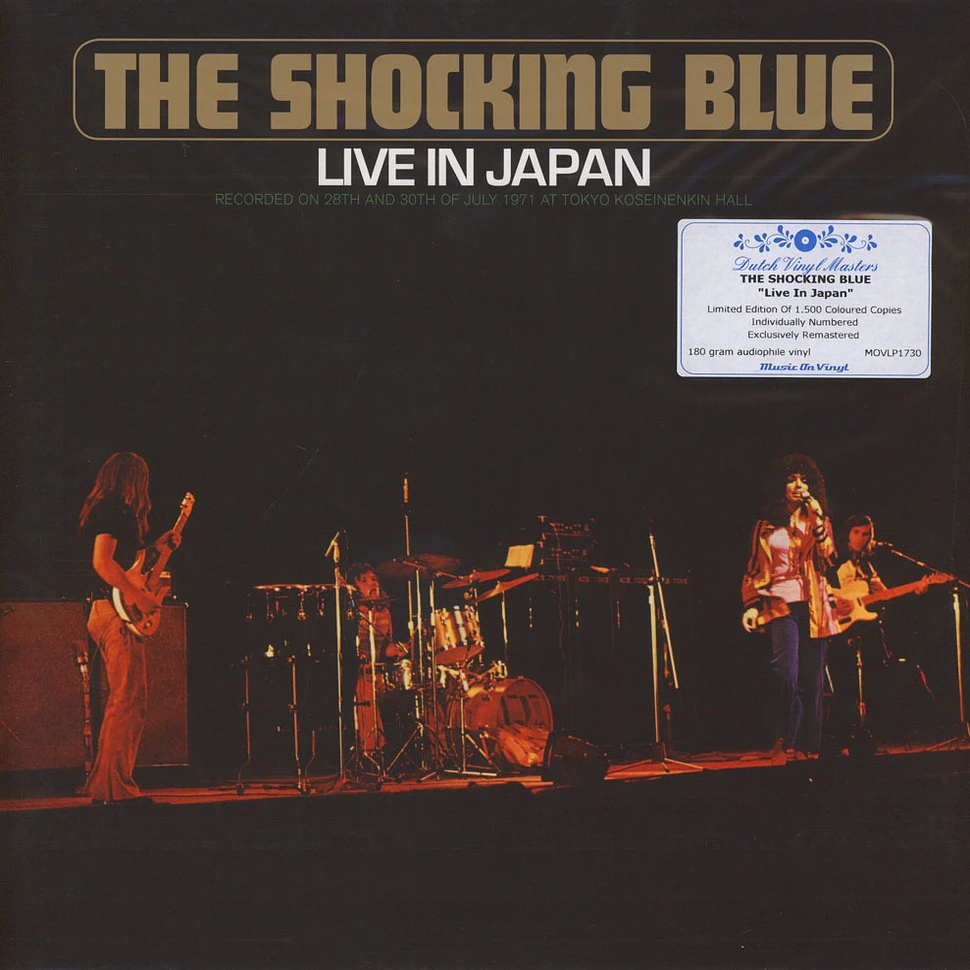 The Shocking Blue - Live In Japan Orange Vinyl Edition