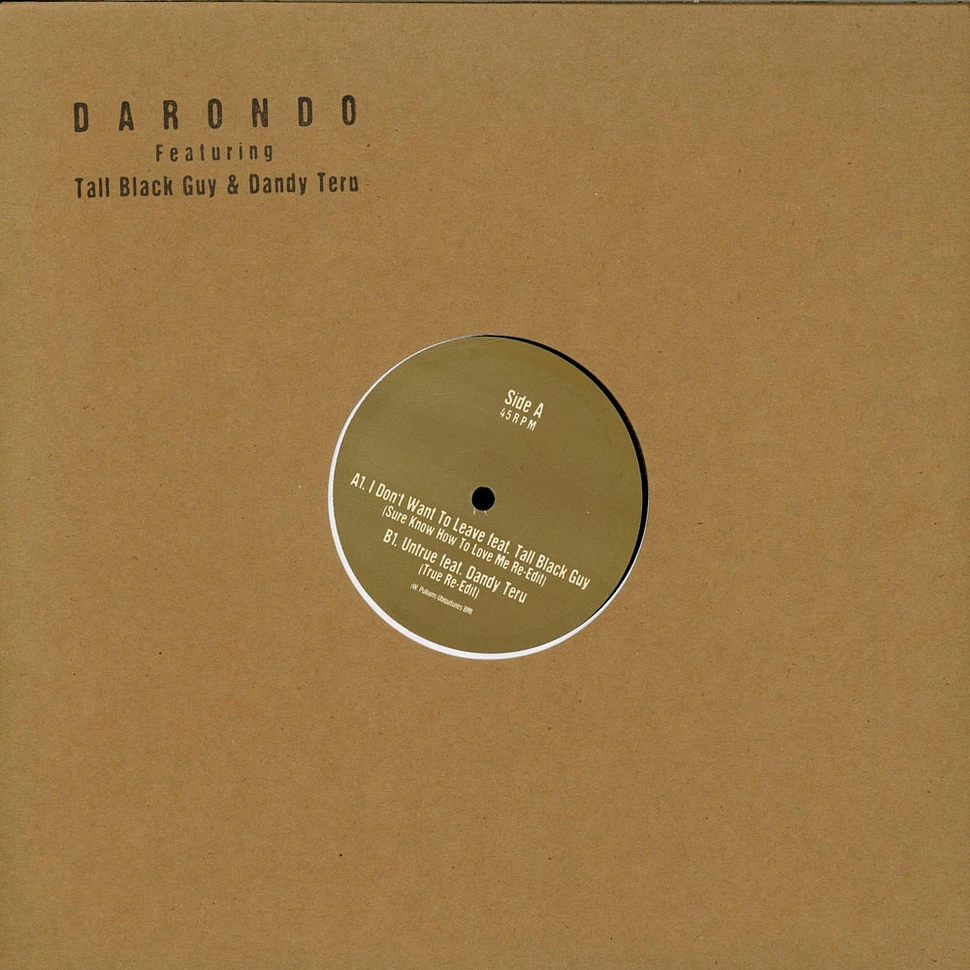 Darondo Featuring Tall Black Guy & Dandy Teru - Luv N' Haight Edit Series Vol.5