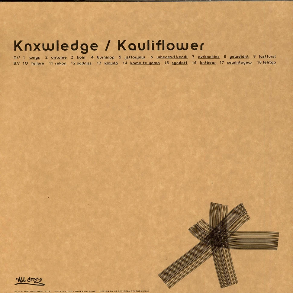 Knxwledge - Kauliflowr