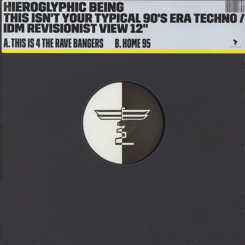 Hieroglyphic Being - This Isn't Your Typical 90's Era Techno / IDM...