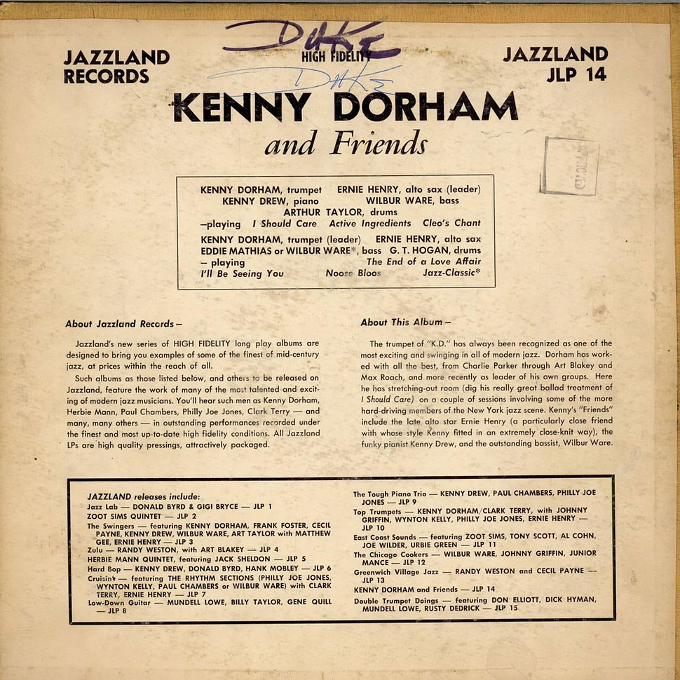 Kenny Dorham - Kenny Dorham & Friends