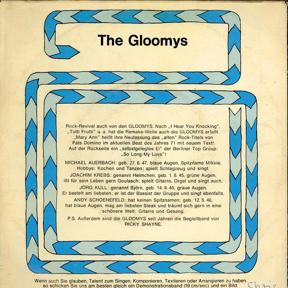 The Gloomys - Mary-Ann