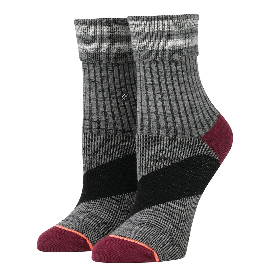 Stance - Stripe Roll Cuff Anklet Socks