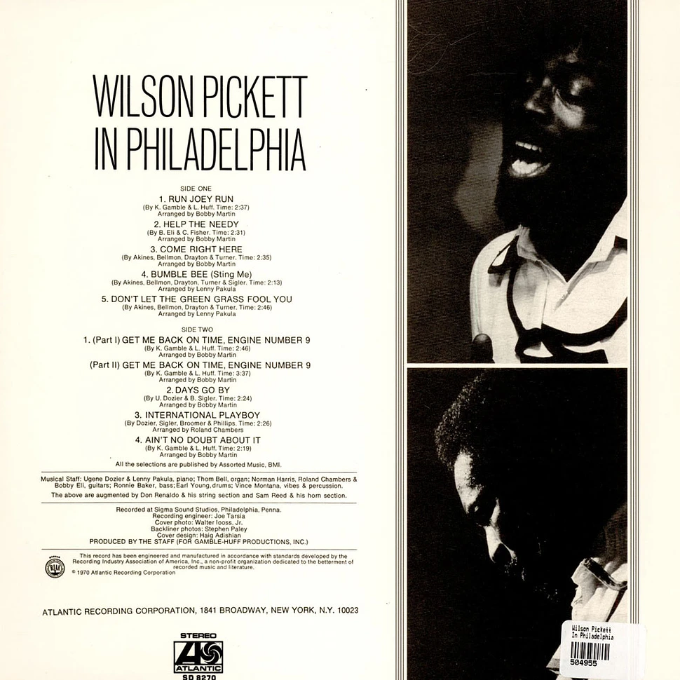 Wilson Pickett - In Philadelphia