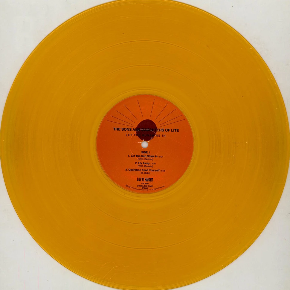 Sons And Daughters Of Lite - Let The Sun Shine In Colored Vinyl Edition