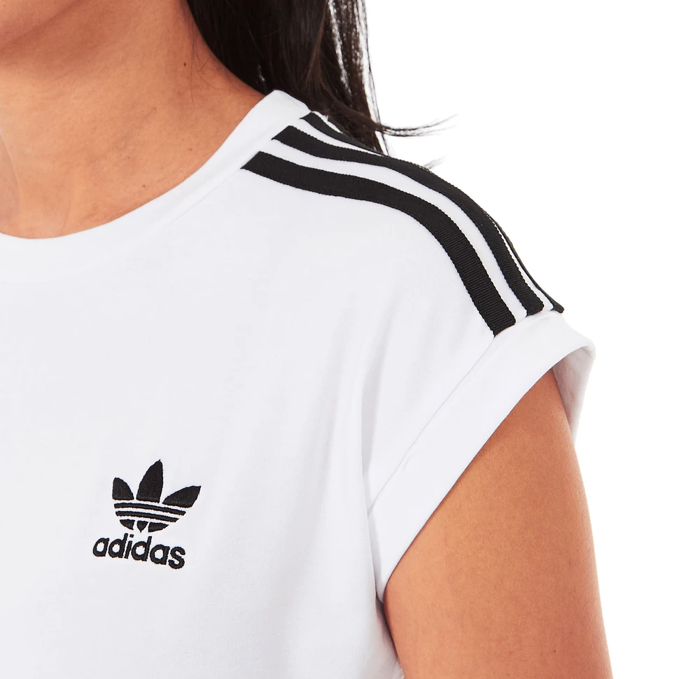 adidas - 3 Stripes Cropped Top