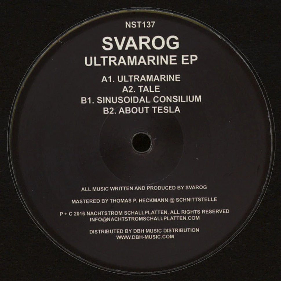 Svarog - Ultramarine EP