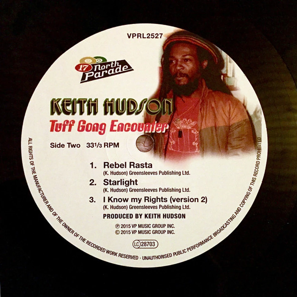 Keith Hudson - Tuff Gong Encounter