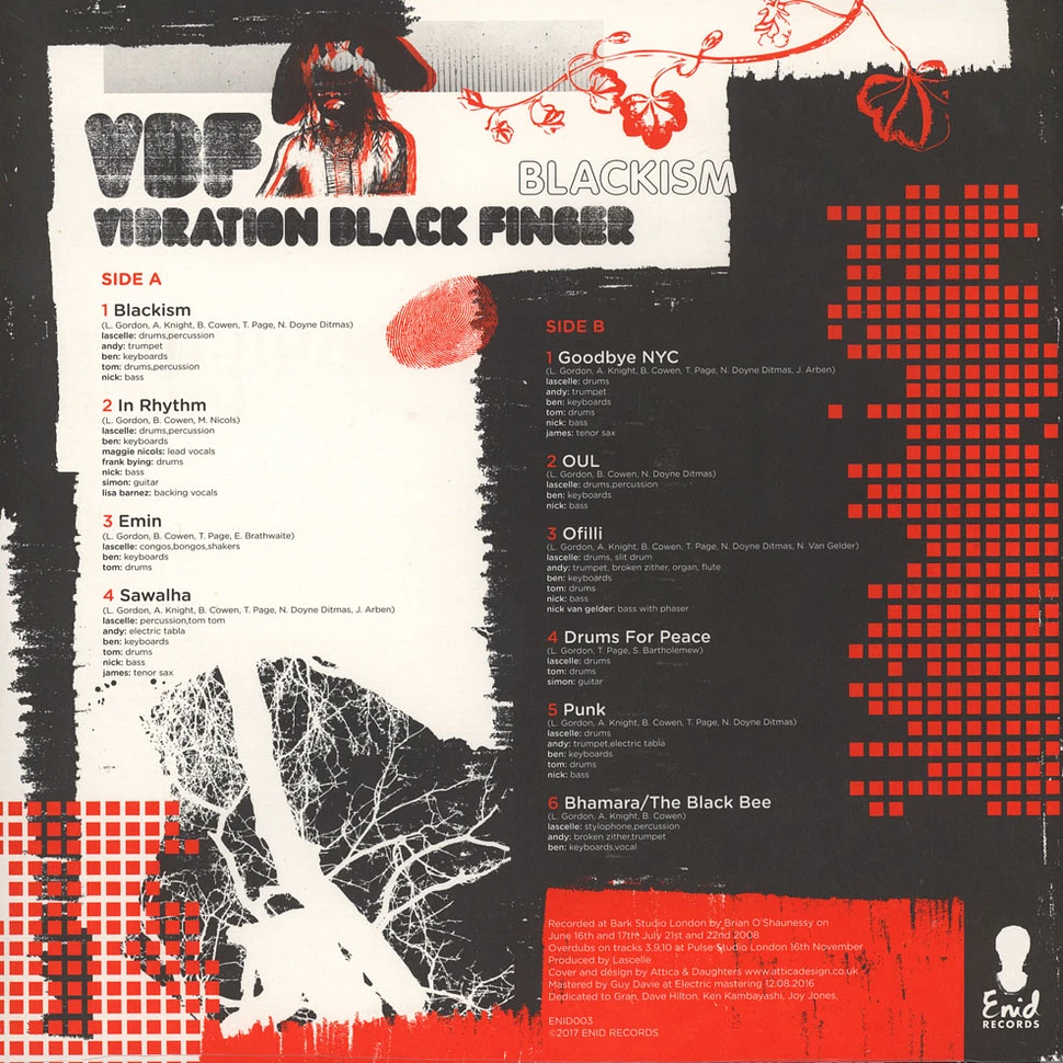 Vibration Black Finger - Blackism