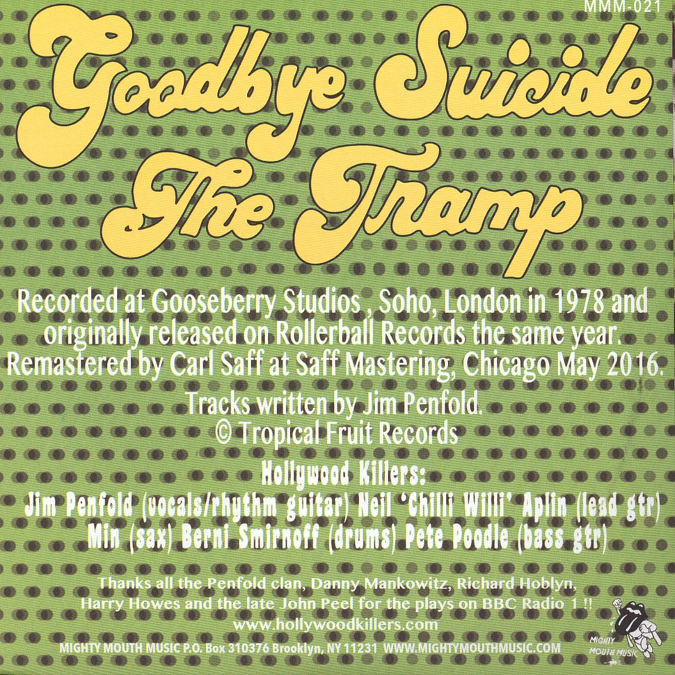 Hollywood Killers - Goodbye Suicide