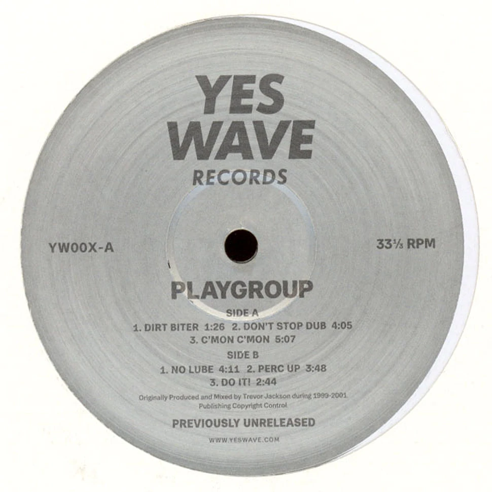 Playgroup - Previously Unreleased' Bonus EP