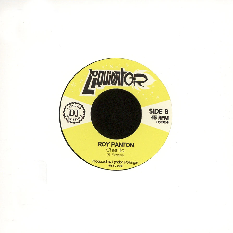 Roy Panton - Seek And You‘ll Find / Cherita