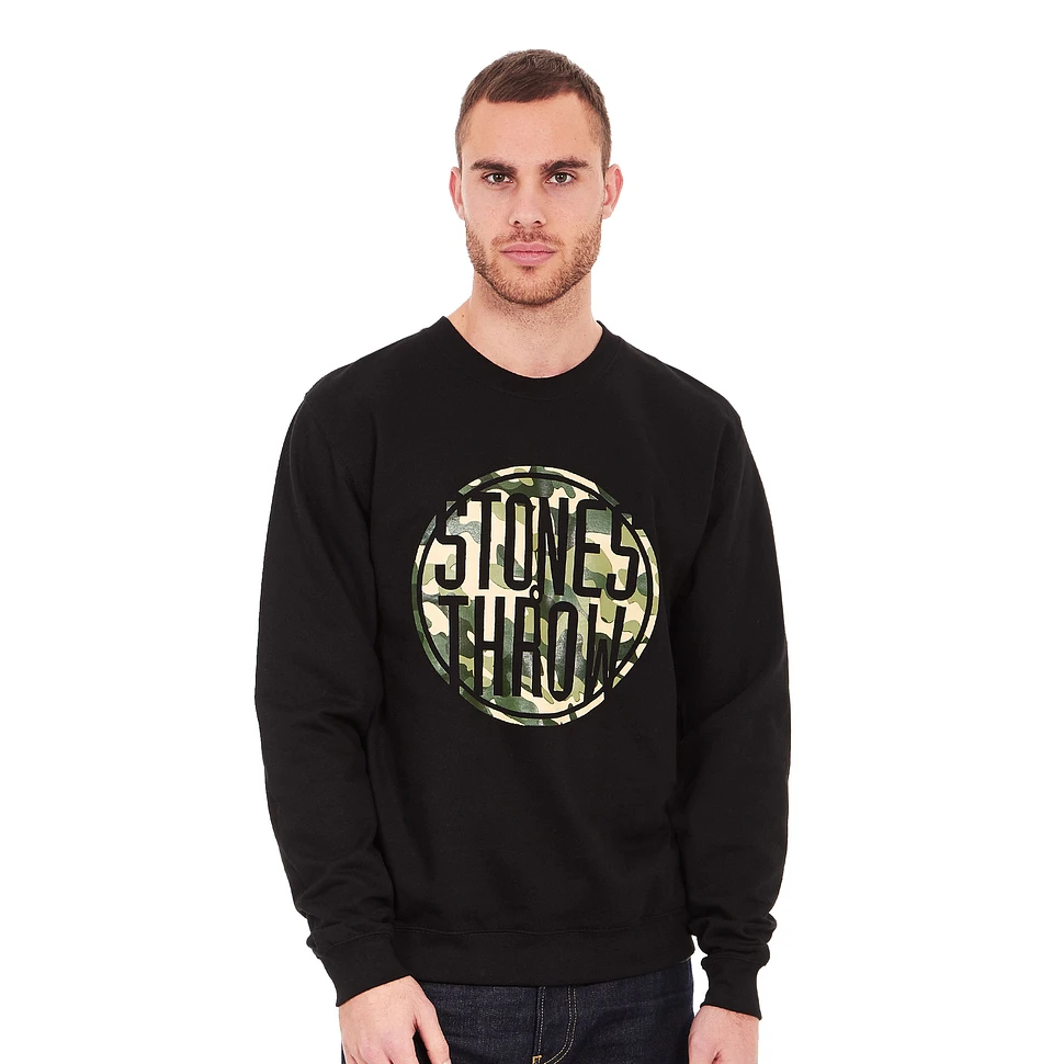 Stones Throw - Camo Logo Sweatshirt