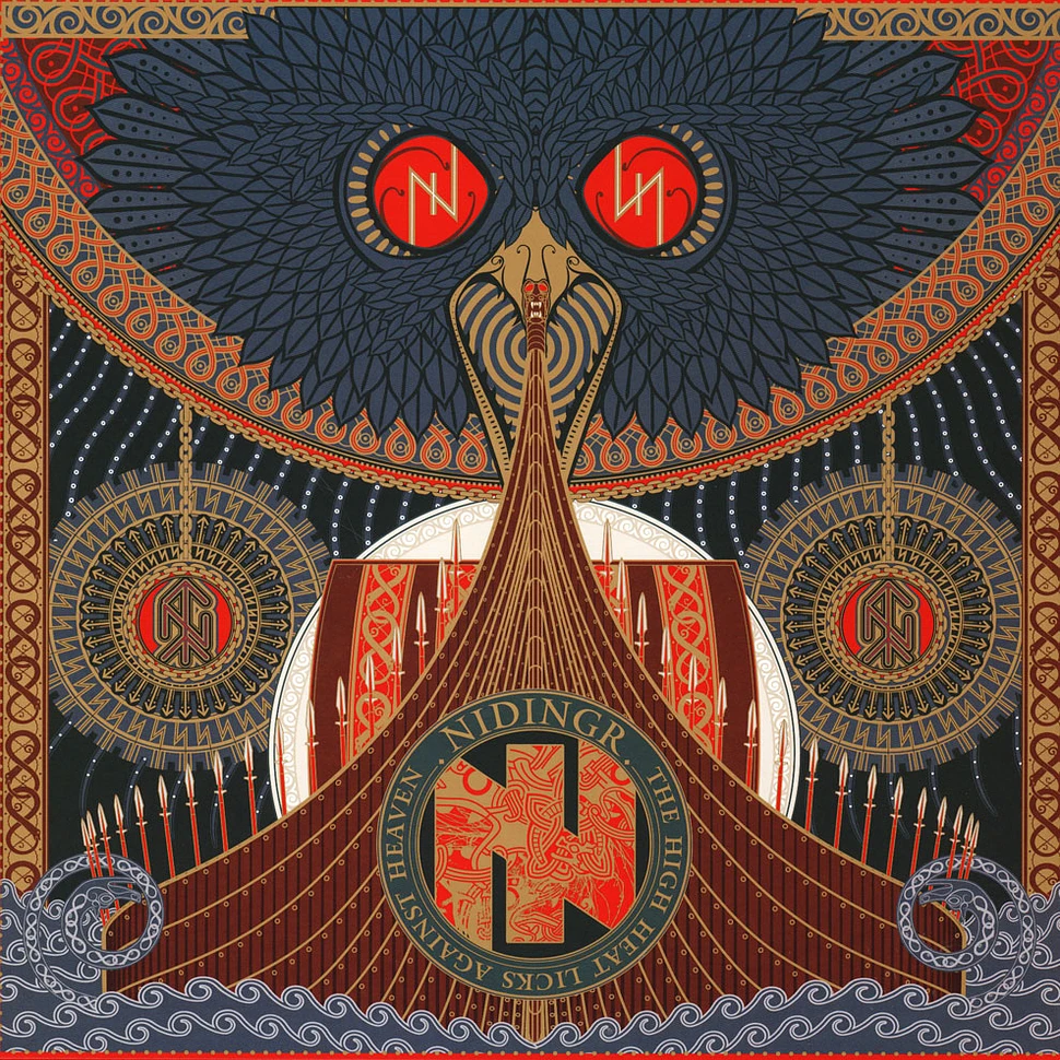 Nidingr - The High Heat Licks Against Heaven Black Vinyl Edition