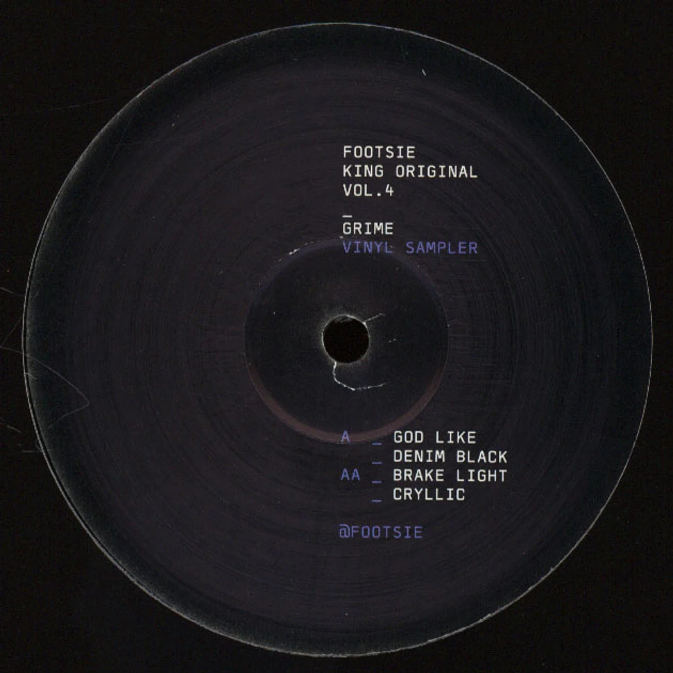Footsie - King Original Volume 4 Vinyl Sampler