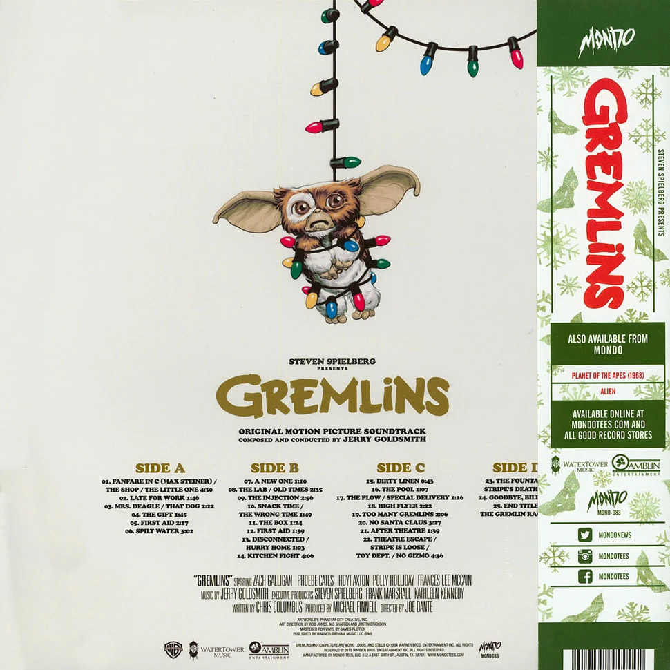 Jerry Goldsmith - OST Gremlins