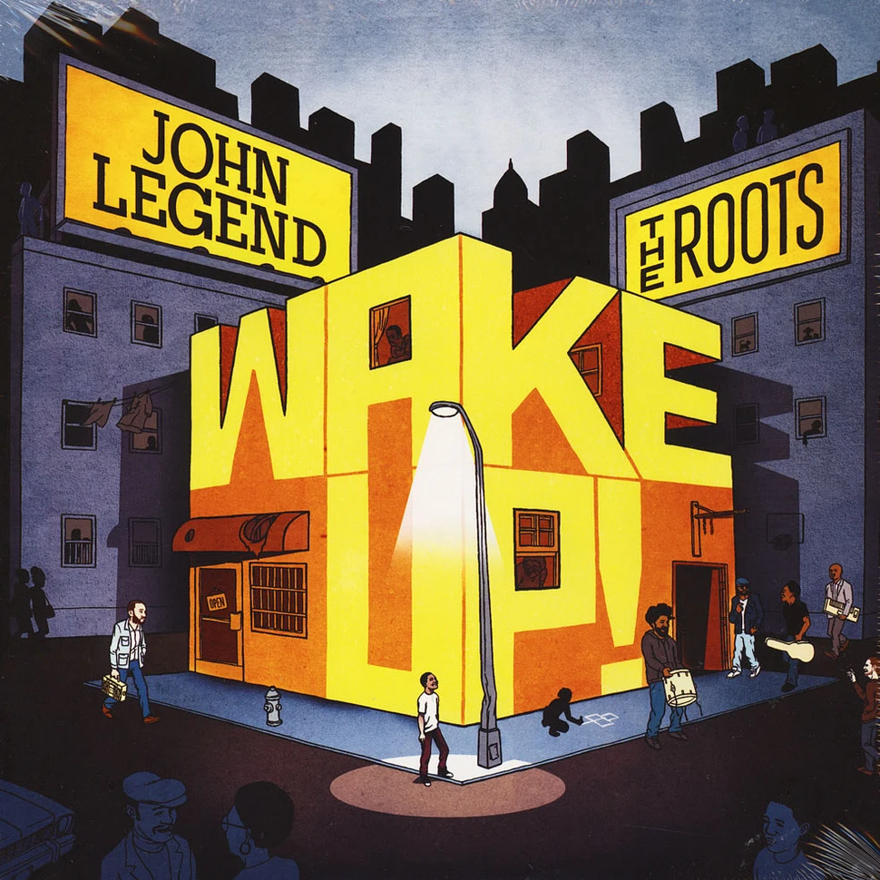 John Legend & The Roots - Wake Up! Orange Vinyl Edition