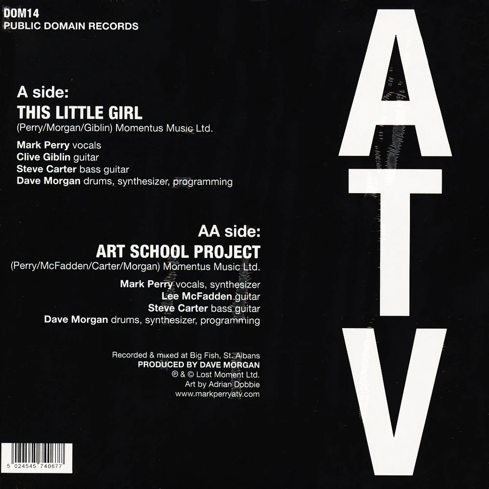 Alternative TV - This Little Girl / Art School Project