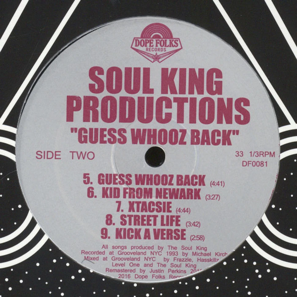 Soul King Productions - Guess Whooz Back