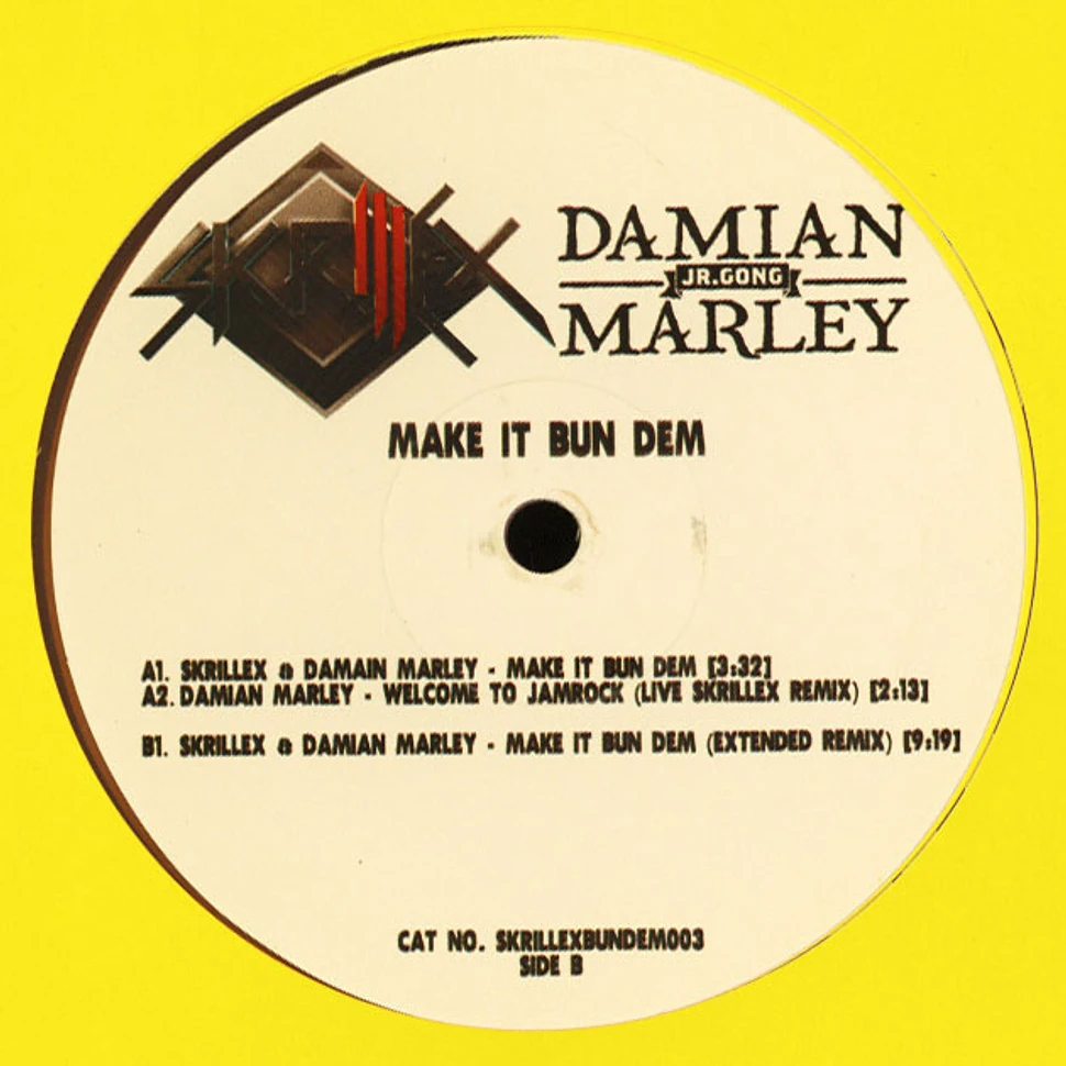 Skrillex & Damian Marley - Make It Bun Dem Colored Vinyl Edition