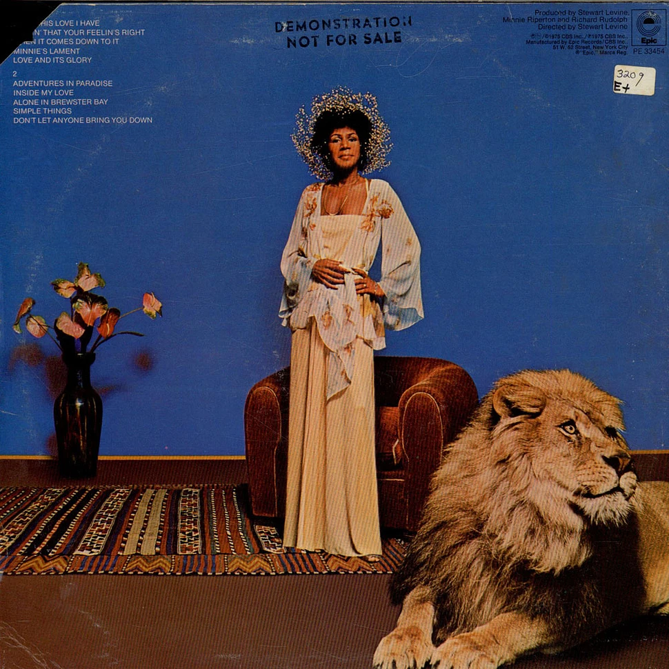 Minnie Riperton - Adventures In Paradise